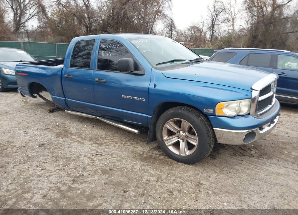 2004 DODGE RAM 1500 SLT/LARAMIE VIN: 1D7HU18D44J261402