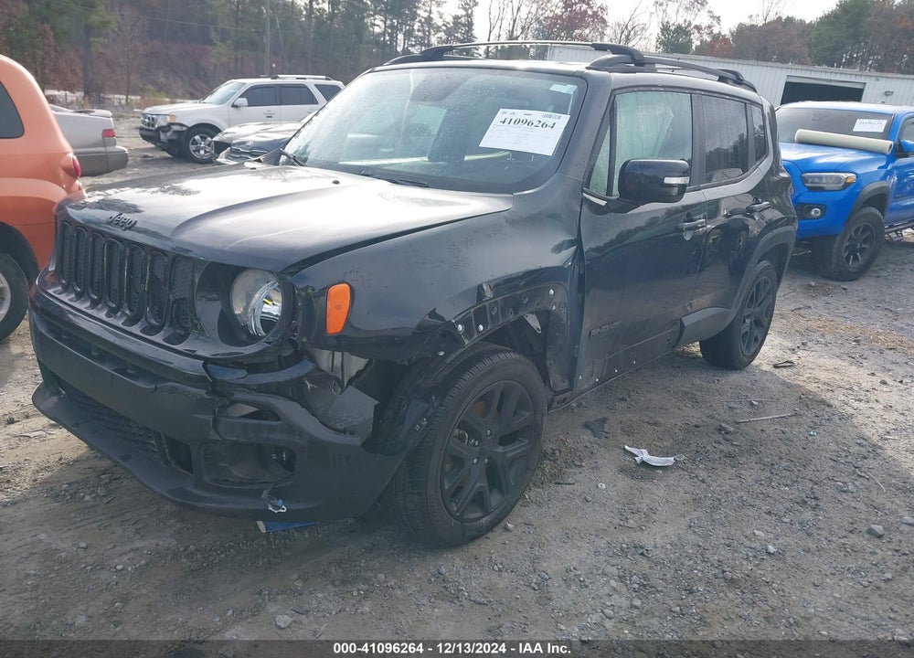 2016 JEEP RENEGADE JUSTICE VIN: ZACCJBBT2GPD90097