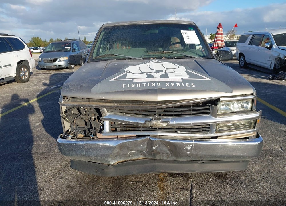 1998 CHEVROLET C1500 FLEETSIDE W/T VIN: 1GCEC14W8WZ224039
