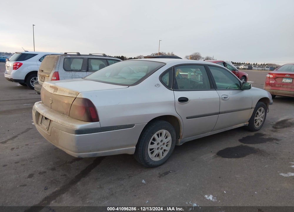 2002 CHEVROLET IMPALA VIN: 2G1WF55E329137719