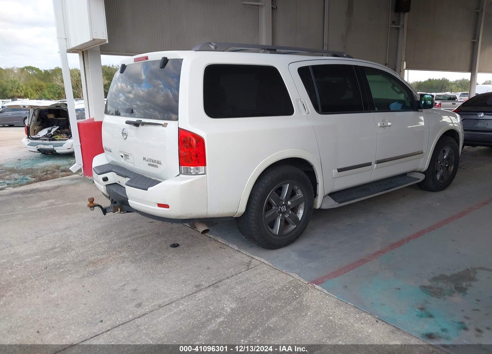 2014 NISSAN ARMADA PLATINUM VIN: 5N1BA0NF8EN600127