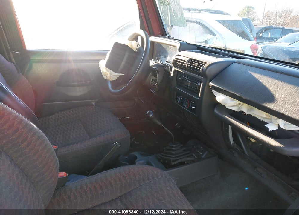 1999 JEEP WRANGLER SE VIN: 1J4FY29P3XP485714