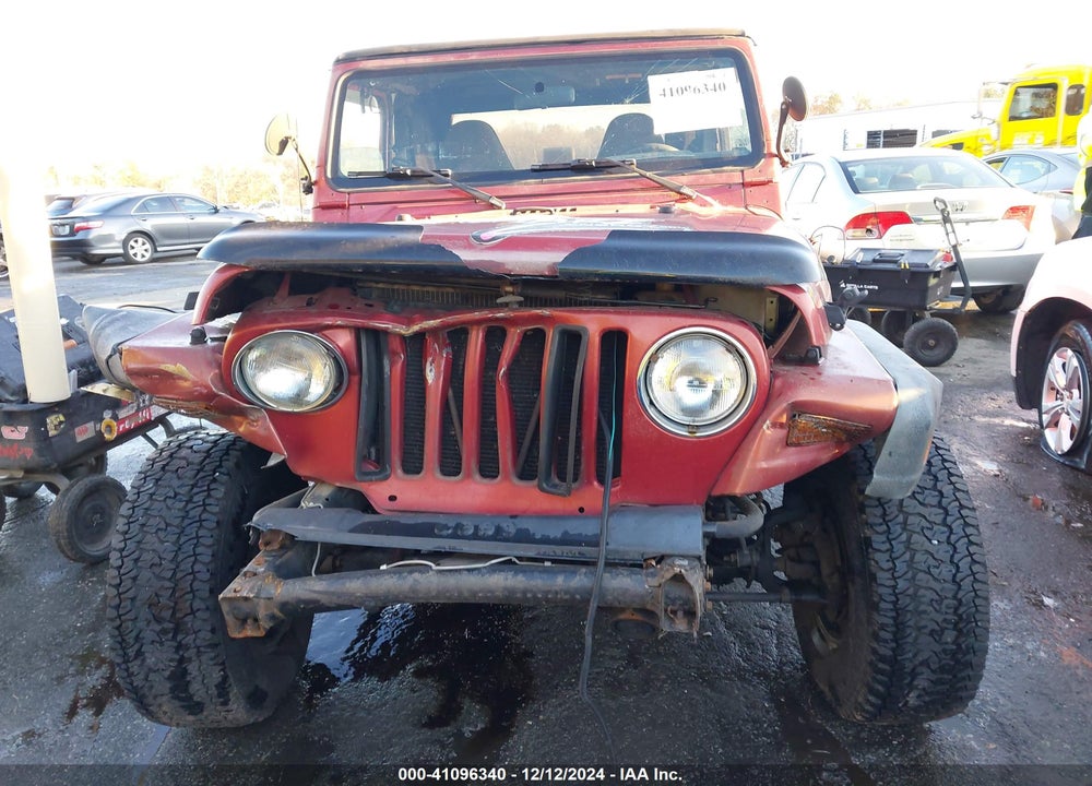 1999 JEEP WRANGLER SE VIN: 1J4FY29P3XP485714