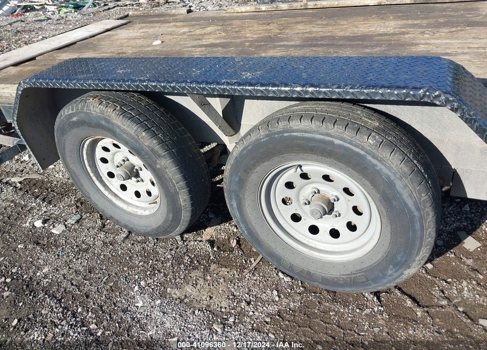 2021 DOUBLE G TRAILERS 6X1024 FLAT 1B VIN: 4G7U1UK26MT003989
