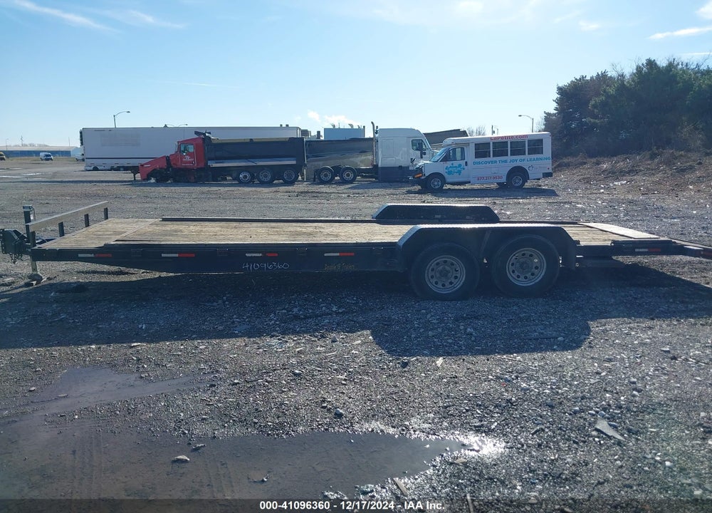 2021 DOUBLE G TRAILERS 6X1024 FLAT 1B VIN: 4G7U1UK26MT003989