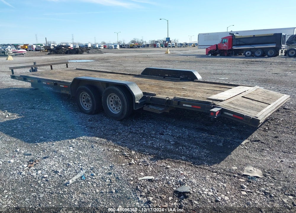 2021 DOUBLE G TRAILERS 6X1024 FLAT 1B VIN: 4G7U1UK26MT003989