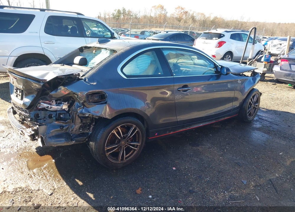 2008 BMW 128I VIN: WBAUP73568VF09344