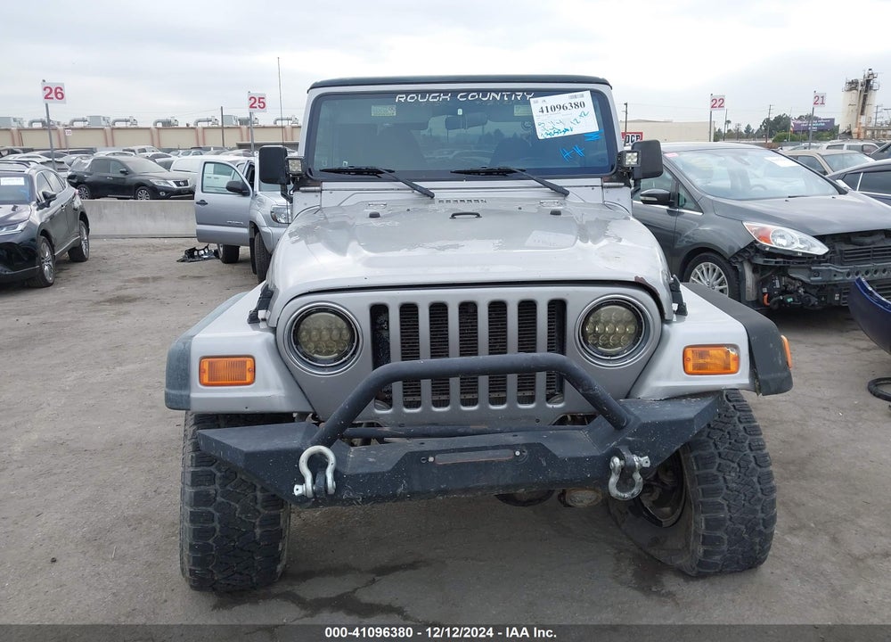 2000 JEEP WRANGLER SPORT VIN: 1J4FA49S8YP712711