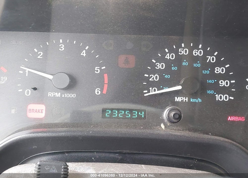 2000 JEEP WRANGLER SPORT VIN: 1J4FA49S8YP712711