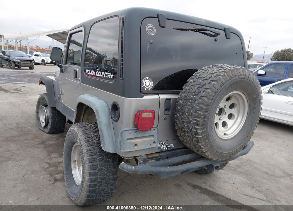 2000 JEEP WRANGLER SPORT VIN: 1J4FA49S8YP712711