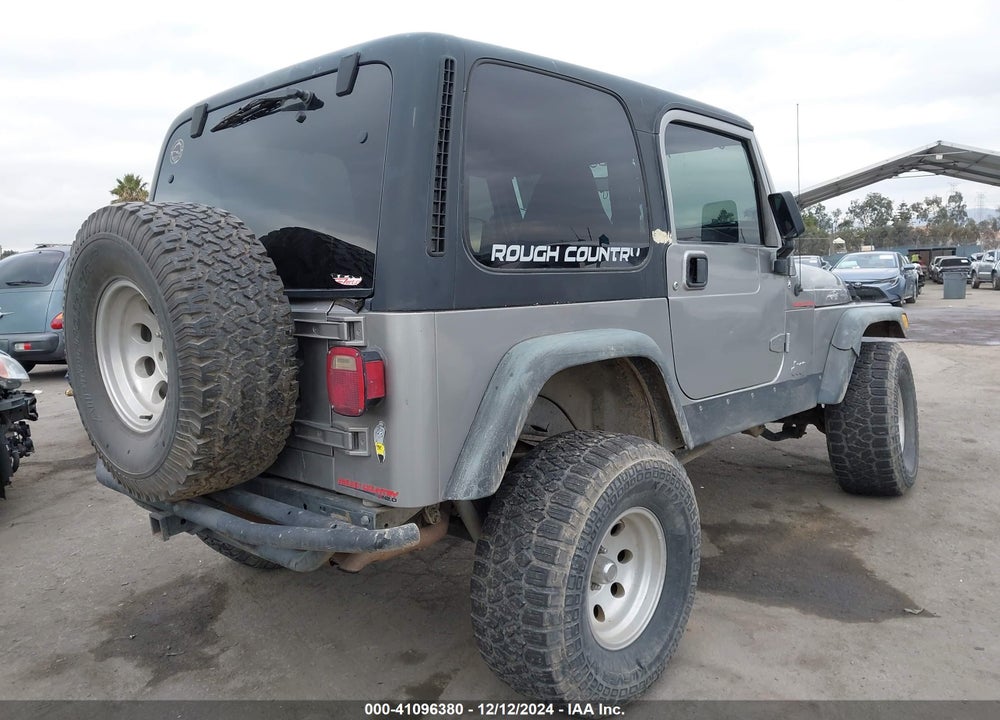 2000 JEEP WRANGLER SPORT VIN: 1J4FA49S8YP712711