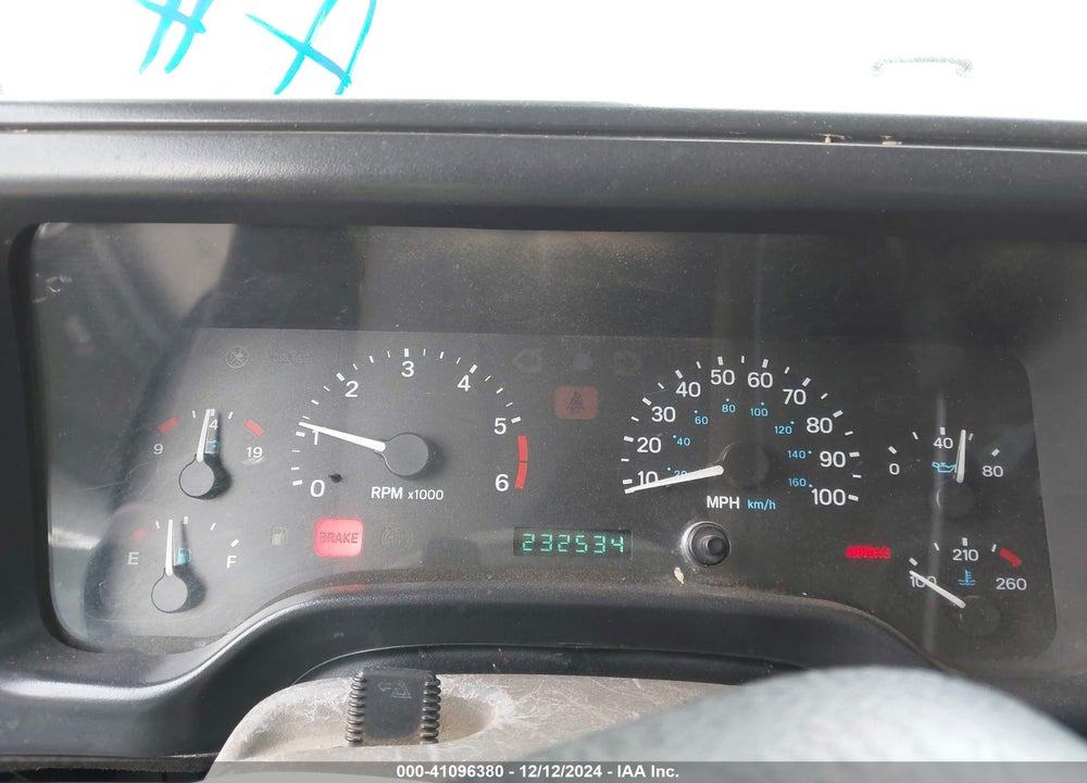 2000 JEEP WRANGLER SPORT VIN: 1J4FA49S8YP712711