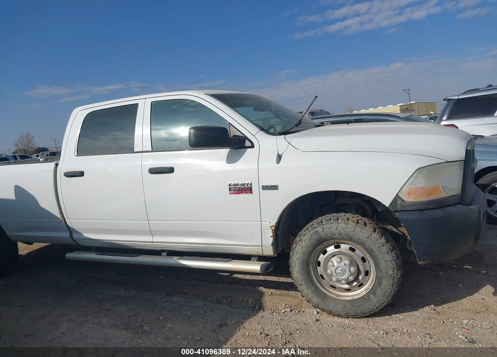 2012 RAM 2500 ST VIN: 3C6TD5HT3CG170311