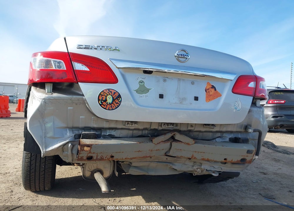 2018 NISSAN SENTRA VIN: 3N1AB7AP0JY219330