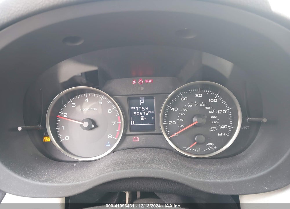 2016 SUBARU IMPREZA VIN: JF1GPAP64G8229793