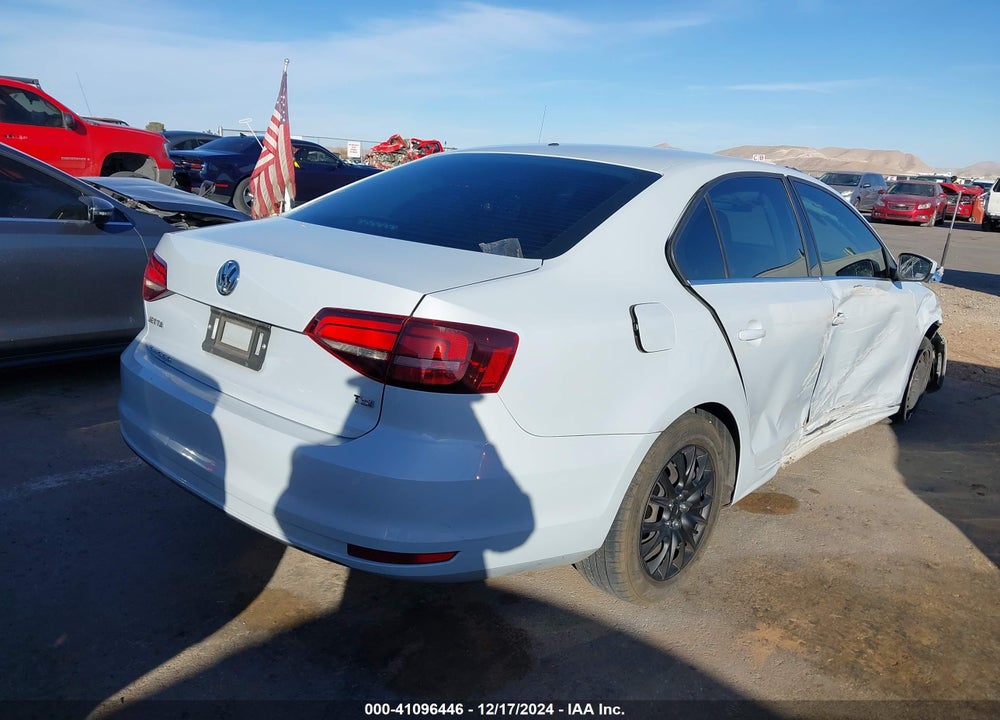2017 VOLKSWAGEN JETTA VIN: 3VW2B7AJ0HM339043
