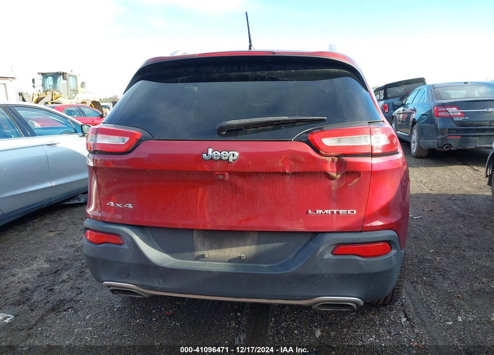 2015 JEEP CHEROKEE LIMITED VIN: 1C4PJMDS6FW609615