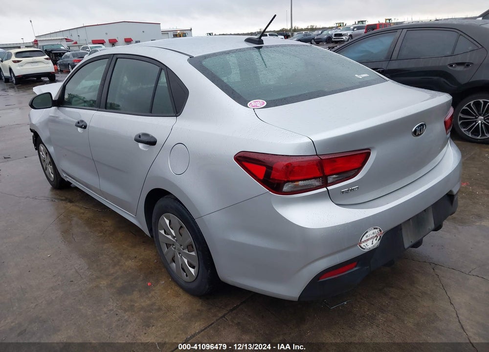 2018 KIA RIO LX VIN: 3KPA24AB7JE078578