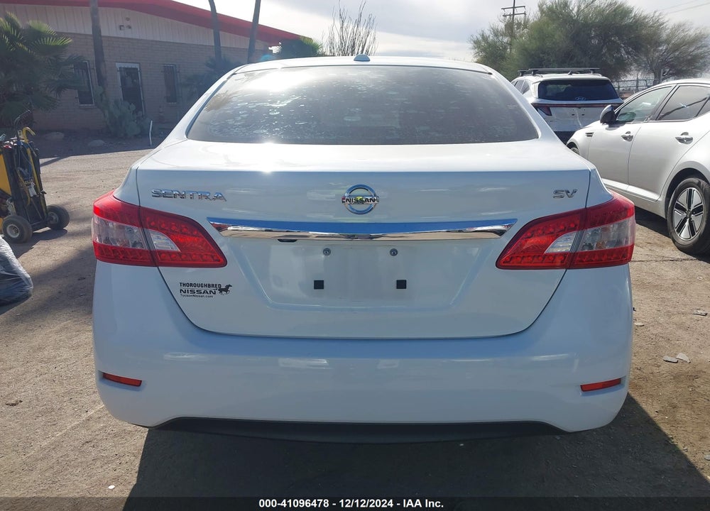 2015 NISSAN SENTRA SV VIN: 3N1AB7AP9FY214487