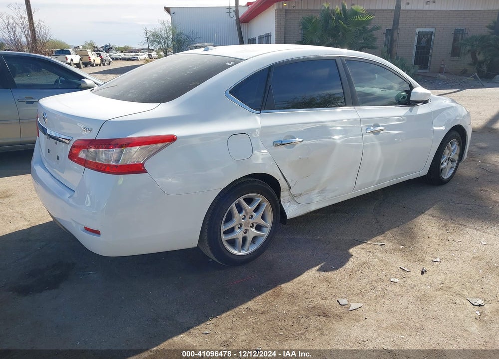 2015 NISSAN SENTRA SV VIN: 3N1AB7AP9FY214487