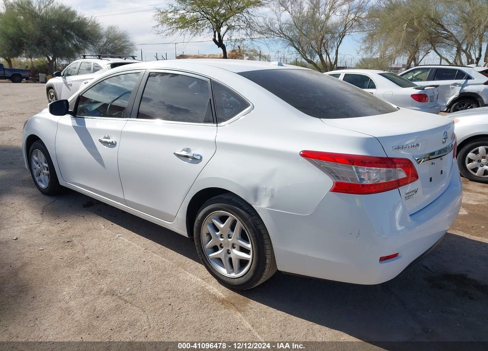 2015 NISSAN SENTRA SV VIN: 3N1AB7AP9FY214487