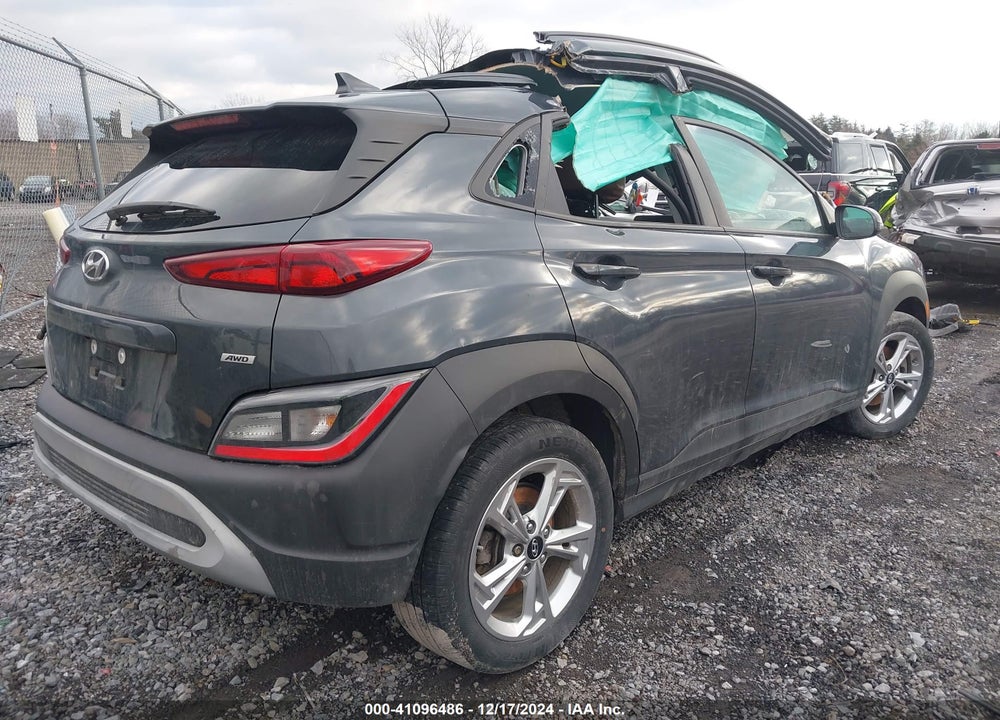 2022 HYUNDAI KONA VIN: KM8K6CAB5NU772062