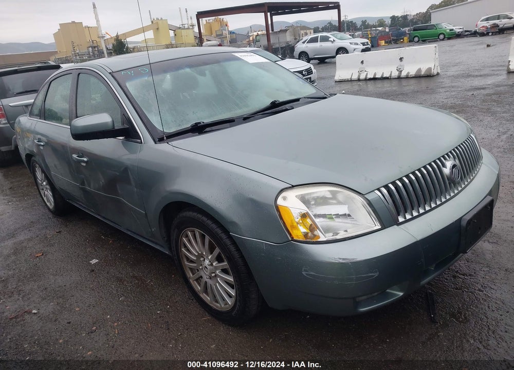 2005 MERCURY MONTEGO PREMIER VIN: 1MEHM43135G618901