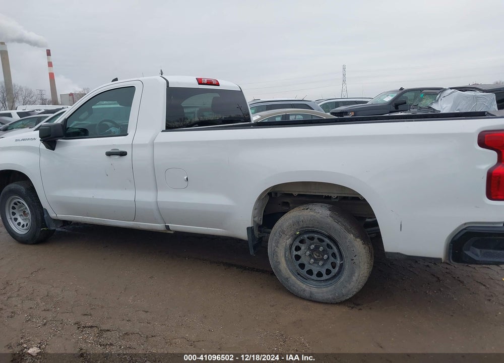 2022 CHEVROLET SILVERADO 1500 2WD LONG BED WT VIN: 3GCNAAEK2NG526393
