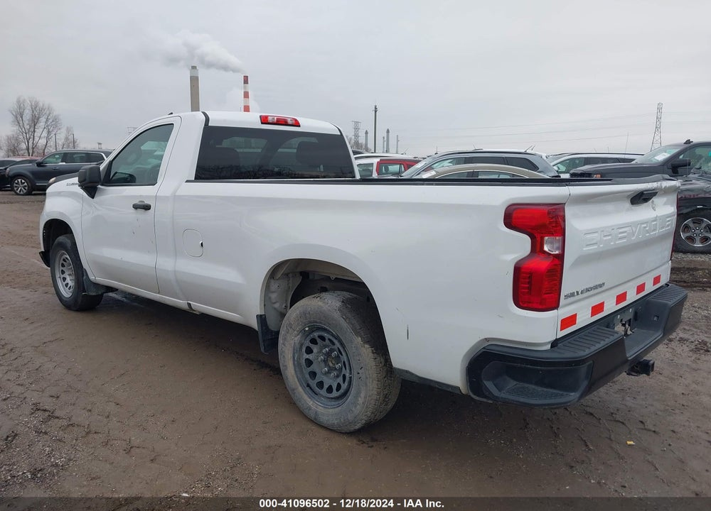 2022 CHEVROLET SILVERADO 1500 2WD LONG BED WT VIN: 3GCNAAEK2NG526393