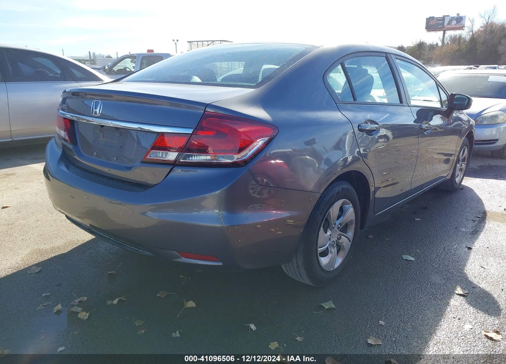 2014 HONDA CIVIC VIN: 2HGFB2F50EH504300