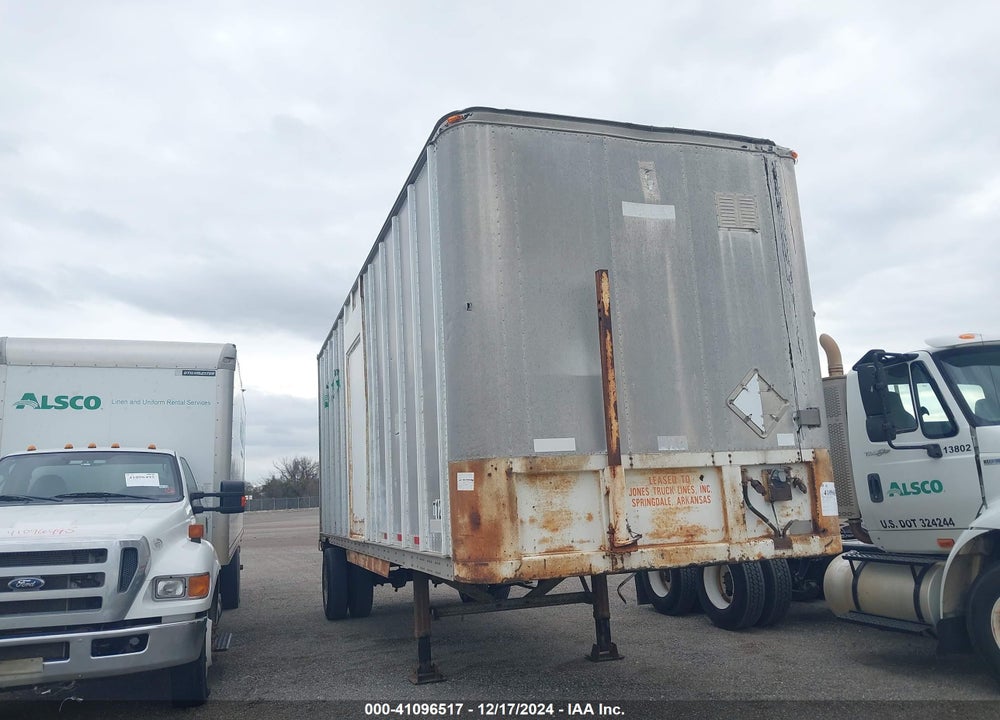 1988 FRUEHAUF TRAILER VIN: 1H2V02815JC009024