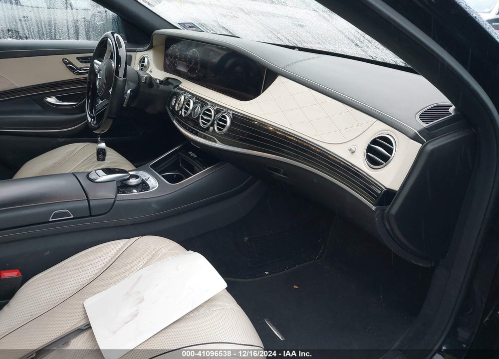 2019 MERCEDES-BENZ S 560 4MATIC VIN: WDDUG8GB6KA436180