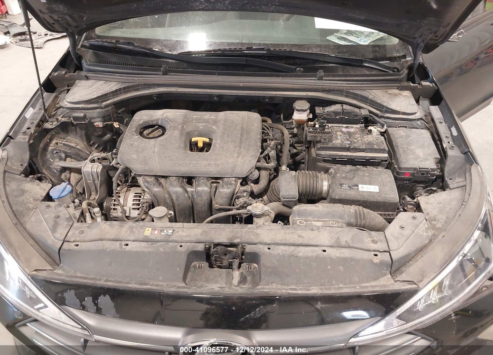 2019 HYUNDAI ELANTRA SEL VIN: KMHD84LF6KU797900