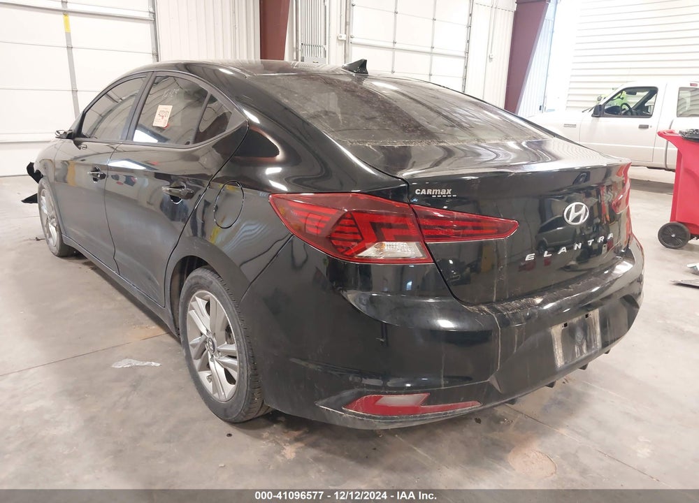 2019 HYUNDAI ELANTRA SEL VIN: KMHD84LF6KU797900