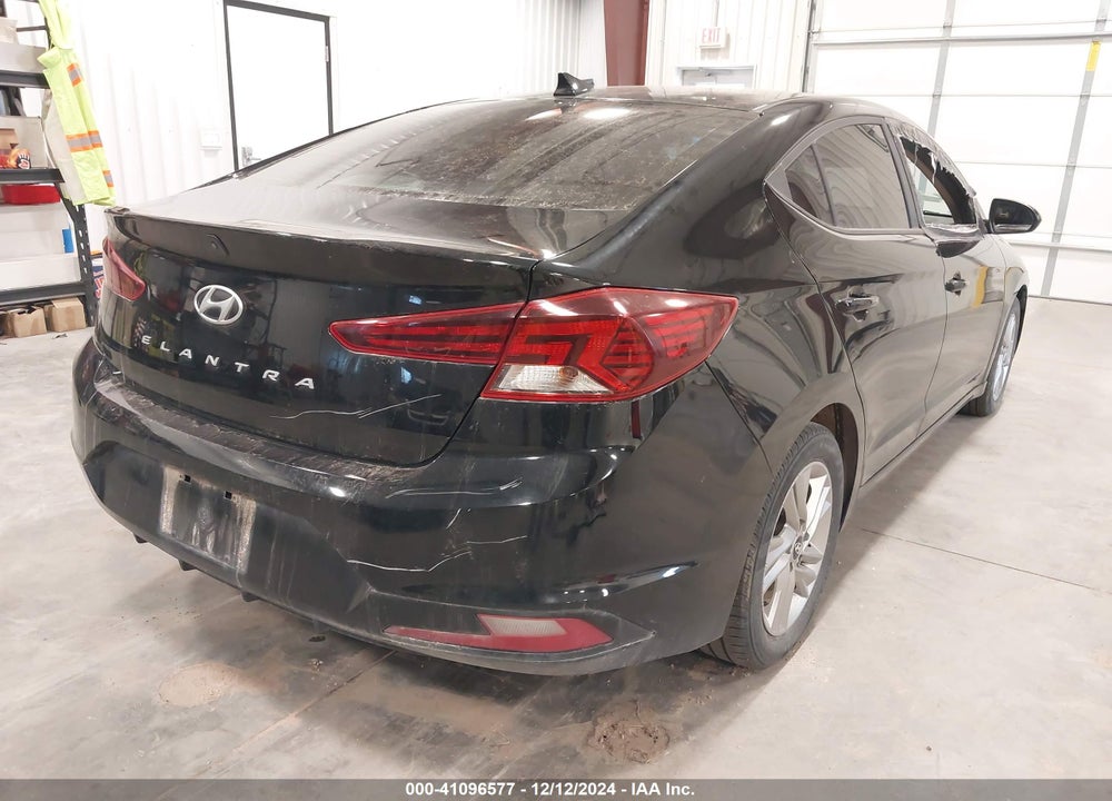 2019 HYUNDAI ELANTRA SEL VIN: KMHD84LF6KU797900