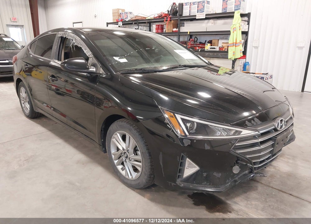 2019 HYUNDAI ELANTRA SEL VIN: KMHD84LF6KU797900