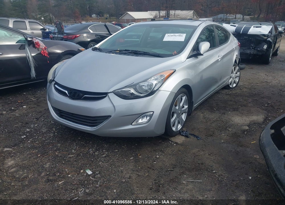 2013 HYUNDAI ELANTRA LIMITED VIN: 5NPDH4AE4DH396972