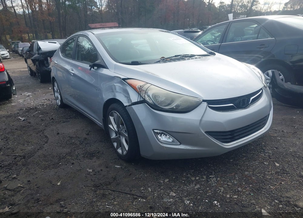 2013 HYUNDAI ELANTRA LIMITED VIN: 5NPDH4AE4DH396972