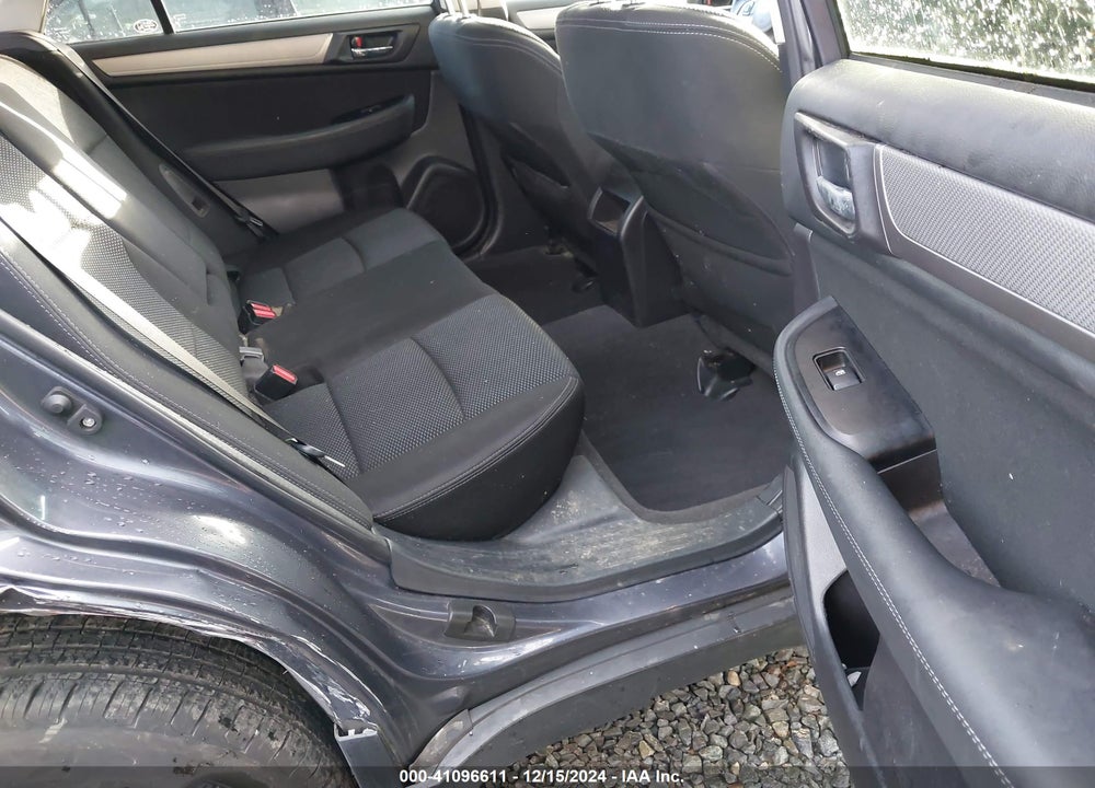 2017 SUBARU OUTBACK 2.5I PREMIUM VIN: 4S4BSACC6H3399274