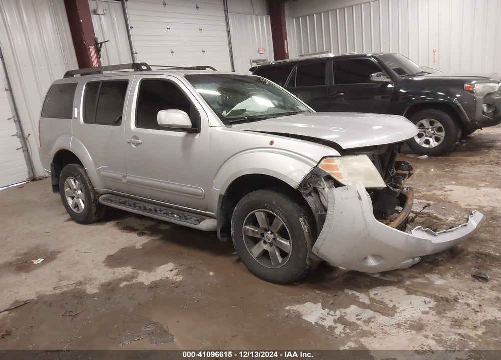 2008 NISSAN PATHFINDER SE VIN: 5N1AR18B08C657585