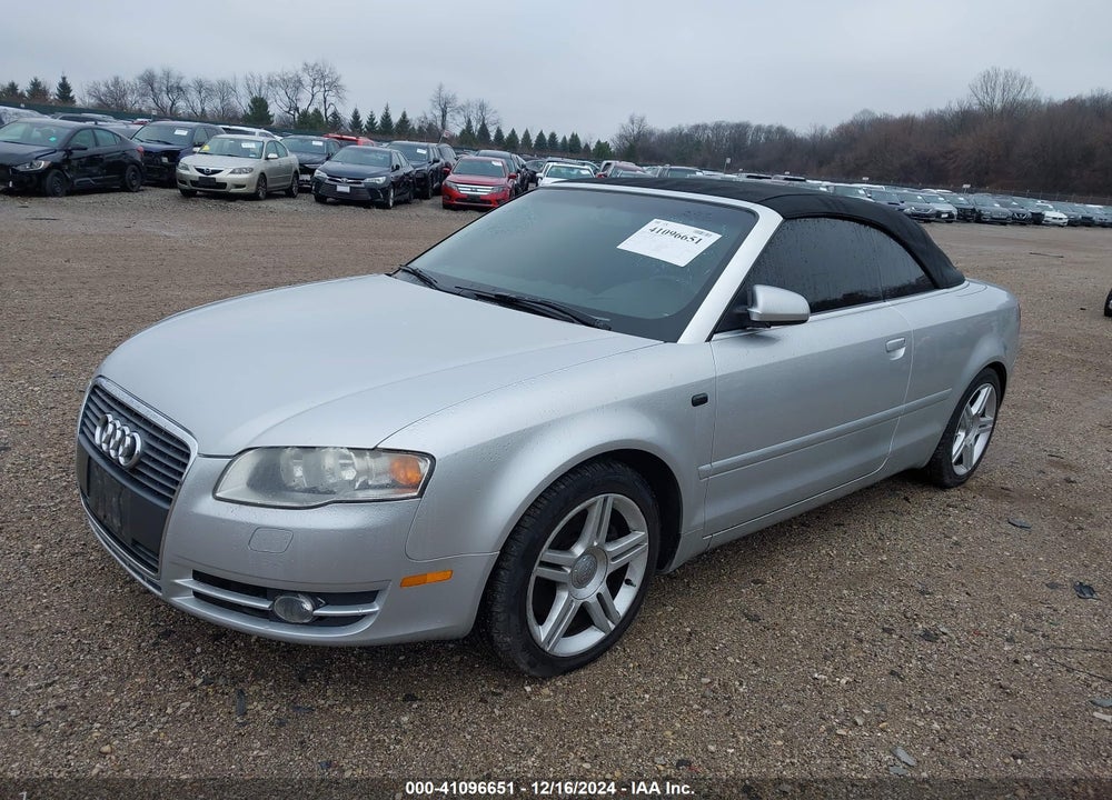 2007 AUDI A4 VIN: WAUAF48H87K028354