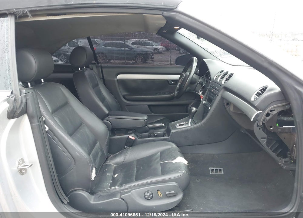 2007 AUDI A4 VIN: WAUAF48H87K028354