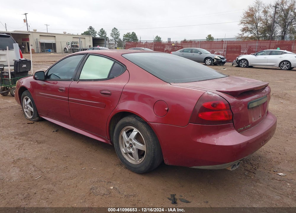 2004 PONTIAC GRAND PRIX GT1 VIN: 2G2WP522X41312651