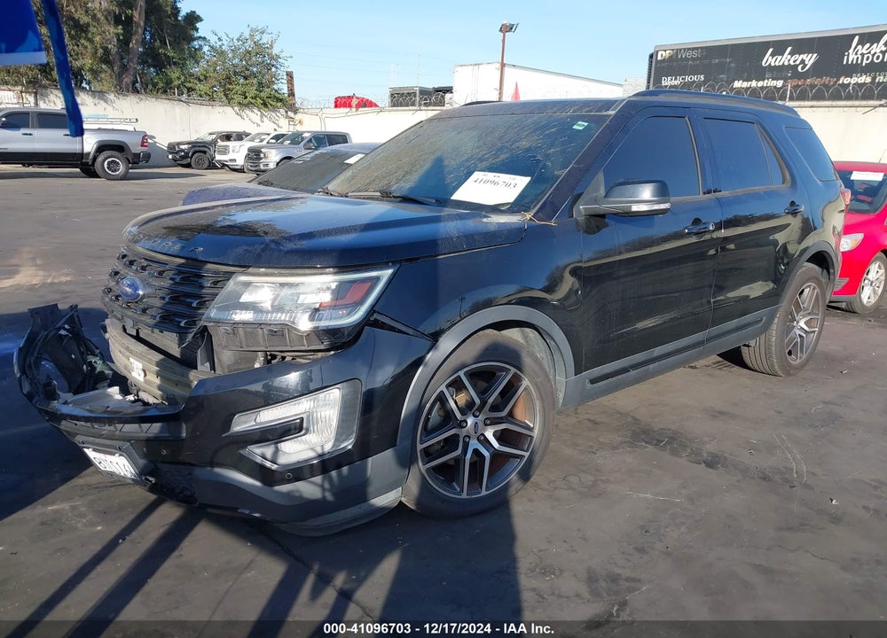 2017 FORD EXPLORER SPORT VIN: 1FM5K8GT9HGC32593