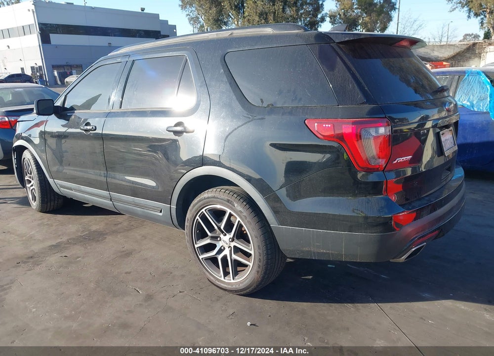 2017 FORD EXPLORER SPORT VIN: 1FM5K8GT9HGC32593