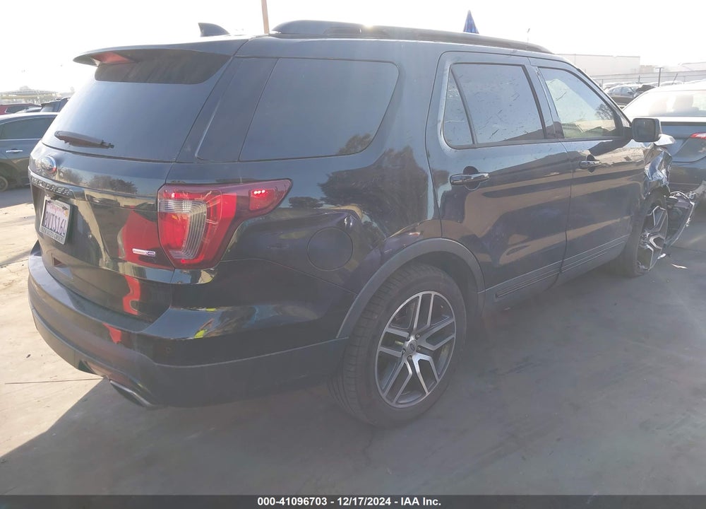 2017 FORD EXPLORER SPORT VIN: 1FM5K8GT9HGC32593