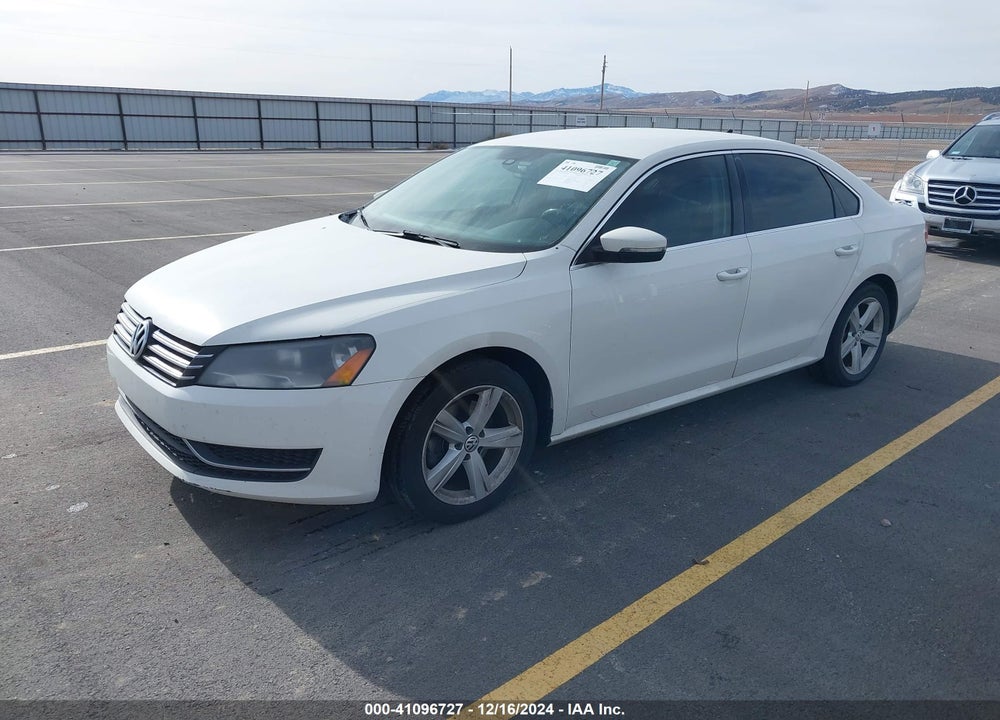 2014 VOLKSWAGEN PASSAT 1.8T SE VIN: 1VWBS7A32EC045786