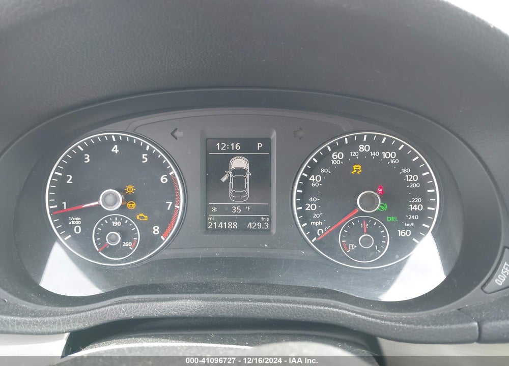 2014 VOLKSWAGEN PASSAT 1.8T SE VIN: 1VWBS7A32EC045786