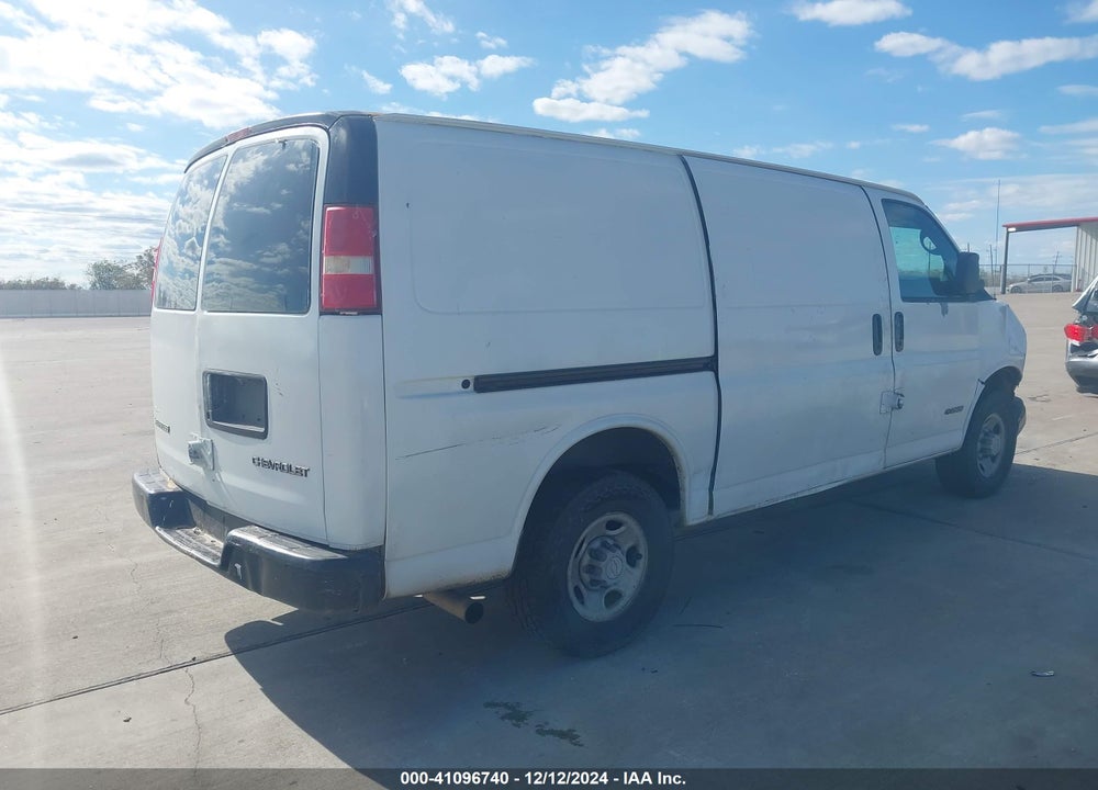 2006 CHEVROLET EXPRESS WORK VAN VIN: 1GCGG25VX61108493