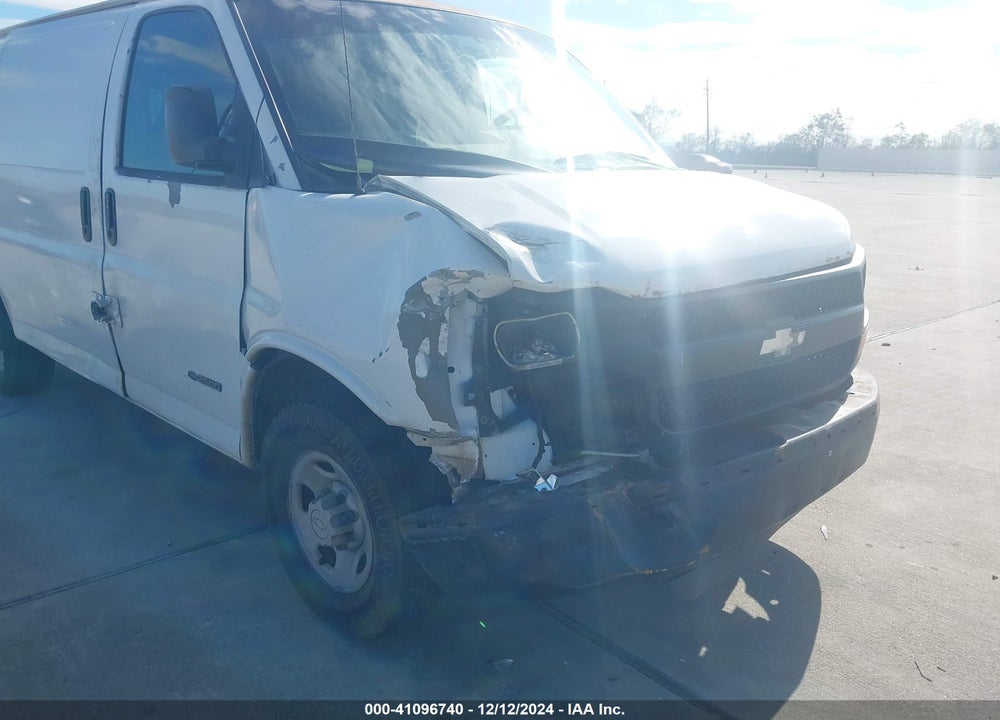 2006 CHEVROLET EXPRESS WORK VAN VIN: 1GCGG25VX61108493